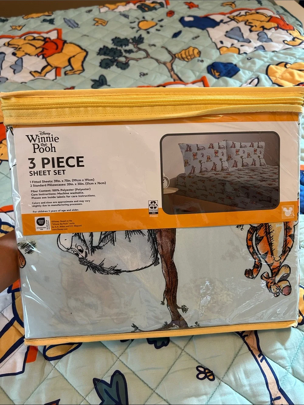 Winnie the Pooh Twin Sheet Set